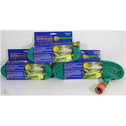 3 ANDREWS SPRINKLERS & SOAKER HOSES