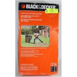 BLACK AND DECKER LEAF COLLECTION SYSTEM