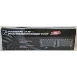 NHL DOUBLE DELUXE 2 GOAL NETS