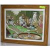 Image 1 : ARTHUR SARNOFF "SPIN-A-WINNER" DOGS 19W X 23H
