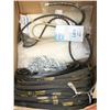 Image 1 : BOX WITH HOSE WHIPS 3/8"X18",BELTS, HD INDUSTRIAL