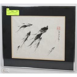 BLACK/WHITE JAPANESE FISH ORIGINAL