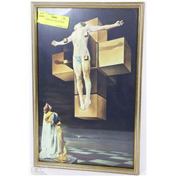 SALVADORE DALI CRUCIFIXION PRINT