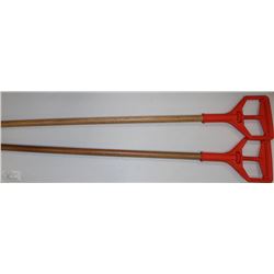 LOT OF 2 MOPHANDLES