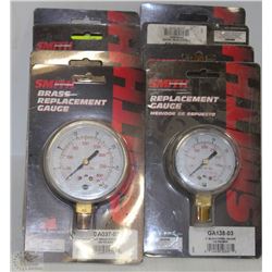 LOT OF 8 SMITH ASSORTED REPLACEMENT GAUGES