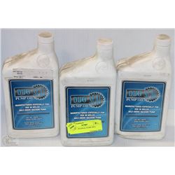 LOT OF 3 DUOSEAL PUMP OILS