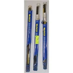 LOT OF 3 -TWO PACKS OF S/S WIPER REFILLS