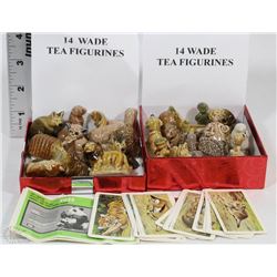 LOT OF 28 WADE ENGLAND ANIMAL & CHILD FIGURINES