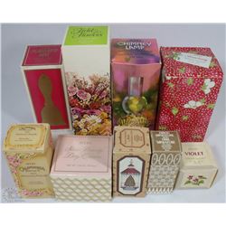 FLAT OF ASSORTED AVON PERFUME & COLOGNES IN BOXES