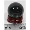 Image 1 : #48-NATURAL BLOOD STONE SPHERE BALL