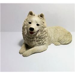 SAMOYED  SANDICAST SCULPTURE