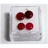 Image 1 : LOT OF 4 NATURAL RUBY GEMSTONES