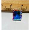 Image 2 : RECTANGULAR MYSTIC QUARTZ GEMSTONE