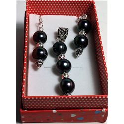 10MM AKOYA PEARL EARRINGS/PENDANT SET