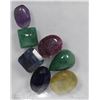 Image 1 : #68- NATURAL RUBY,EMERALD,SAPPHIRE,AMETHYST 82CT