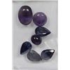 Image 1 : #73-NATURAL AMETHYST,SAPPHIRE 65CT