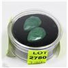 Image 1 : #53-NATURAL GREEN EMERALD 13CT