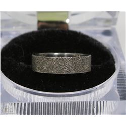 925 SILVER LADIES SOLID BAND RING - SIZE 6 1/2
