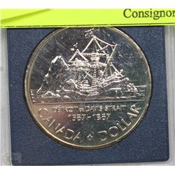 CANADIAN 1987 SILVER DOLLAR
