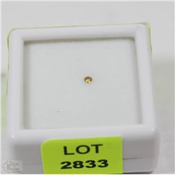74) NATURAL GOLDEN DIAMOND 0.05CT
