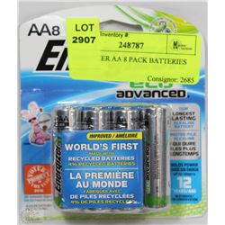 ENERGIZER AA 8 PACK BATTERIES