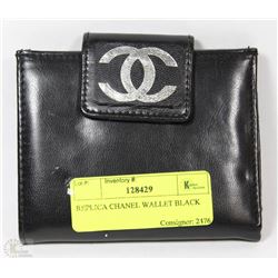 REPLICA CHANEL WALLET BLACK