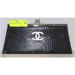 REPLICA CHANEL BLACK CLUTCH