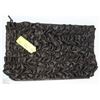 Image 1 : BLACK RUFFLE PURSE