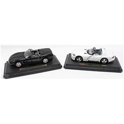 DIE-CAST MODELS CHEVROLET CORVETTE & DODGE VIPER