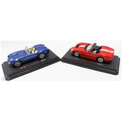 DIE-CAST MODELS 1965 FORD AC COBRA & SHELBY SERIES