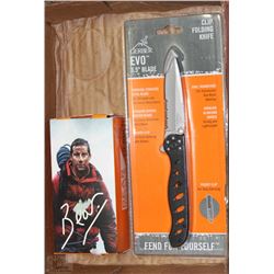 2 NEW GERBER SURVIVAL KNIVES - BEAR GRYLLS & EVO