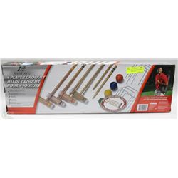 NEW IN BOX - 4 PLAYER CROQUET SET BY EAST POINT
