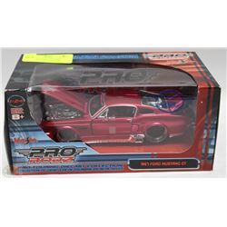 MAISTO PRO RODZ 1967 FORD MUSTANG GT DIE CAST PINK
