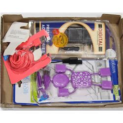 LOT OF  ASSORTED DEVICE CABLES