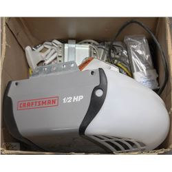CRAFTSMAN 1/2" HORSEPOWER GARAGE OPENER