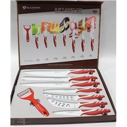 NEW BLAUMANN BLANCO BLADE 8PC KNIFE SET IN