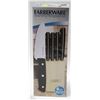 Image 1 : NEW FARBERWARE 6PC KNIFE SET IN BLOCK