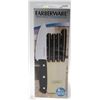 Image 1 : NEW FARBERWARE 6PC KNIFE SET IN BLOCK