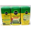 Image 1 : LOT OF 3 MIRACLE GROW LAWN FOOD