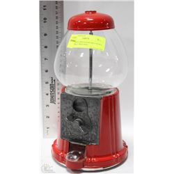 CAROUSEL INDUSTRIES RED SMALL GUM BALL MACHINE