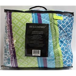 BELLISIMO COMFORT QUEEN COMFORTER