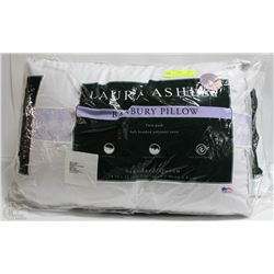 NEW TWIN PACK LAURA  ASHLEY BANBURY STANDARD/QUEEN