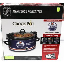 NEW EDMONTON OILERS TRAVEL SLOW COOKER CROCKPOT