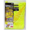 Image 1 : LOT OF 2 SCOTCHLITE HIGH VISIBILITY VEST SIZE: XL