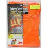 Image 1 : LOT OF 2 SCOTCHLITE HIGH VISIBILITY VEST SIZE: LRG