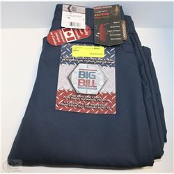 BIG BILL REGULAR FIT SIZE 28X32 NAVY WORK PANTS