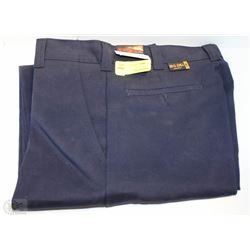 BIG BILL FR INDURA SIZE 32X34 NAVY WORK PANTS