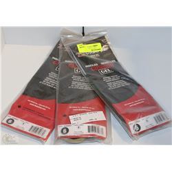LOT OF 3 PAIRS DYNAMIC GEL INSOLES