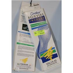 LOT OF 2 PAIRS OF ORTHEX RELIEVERS INSOLES
