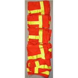 LOT OF 5 XXL SAFETY VESTS